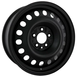 Envy Wheels – NX4 STEEL WHEEL – Black – 17″x6.5″ 35mm – All weather Wheels – NX46715
